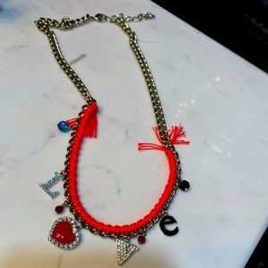 Swarovski Love necklace